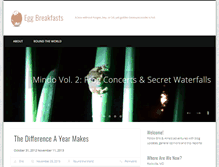 Tablet Screenshot of eggbreakfasts.com